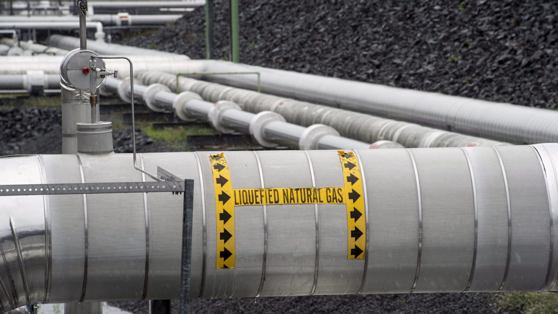 Photo: LNG pipe
