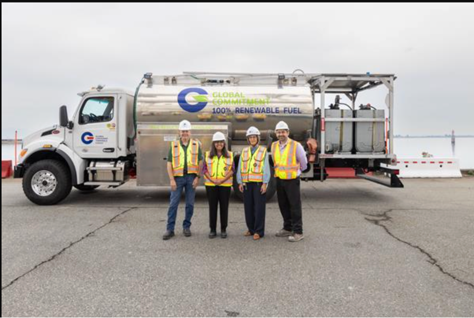 Photo: team at GCT Global Container Terminals, Deltaport in BC 