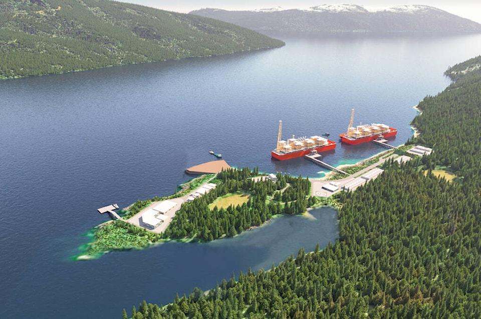 Concept: Ksi Lisims LNG plkant