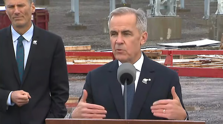 Photo: Prime Minister Carney at Terrace BC