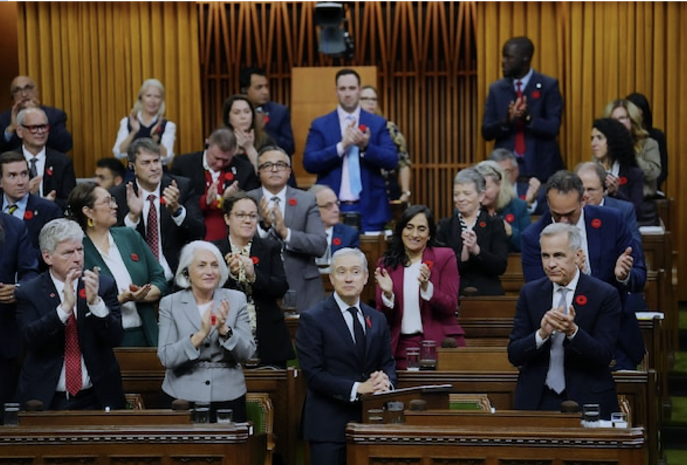 Photo: Budget speech in Parliament