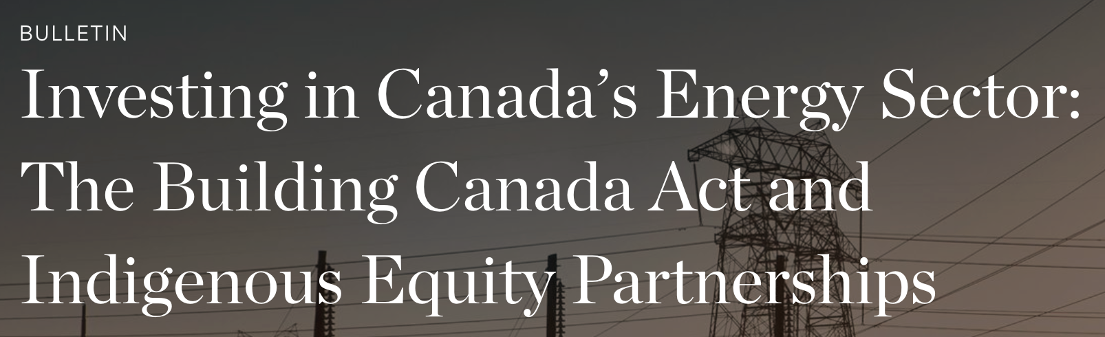 Headline from Fasken