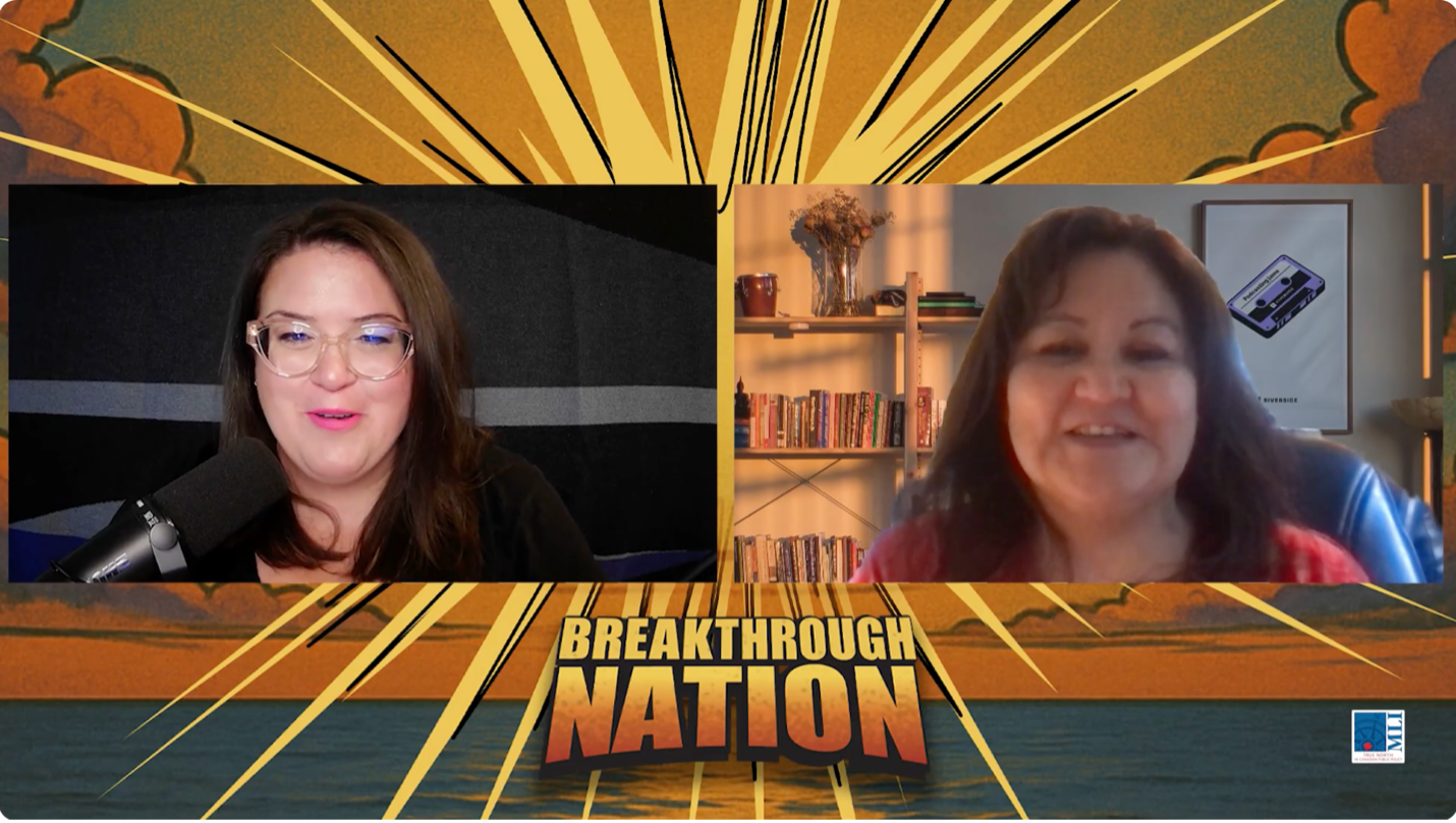 Screenshot of Karen Restoule and Karen Ogen