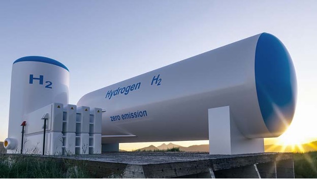 Photo of hydrogen tank