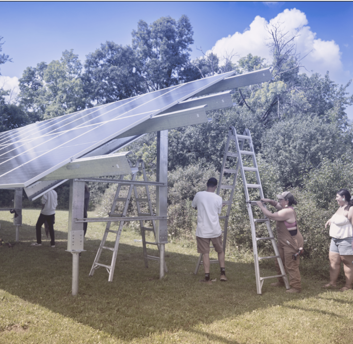 Photo of solar peojct