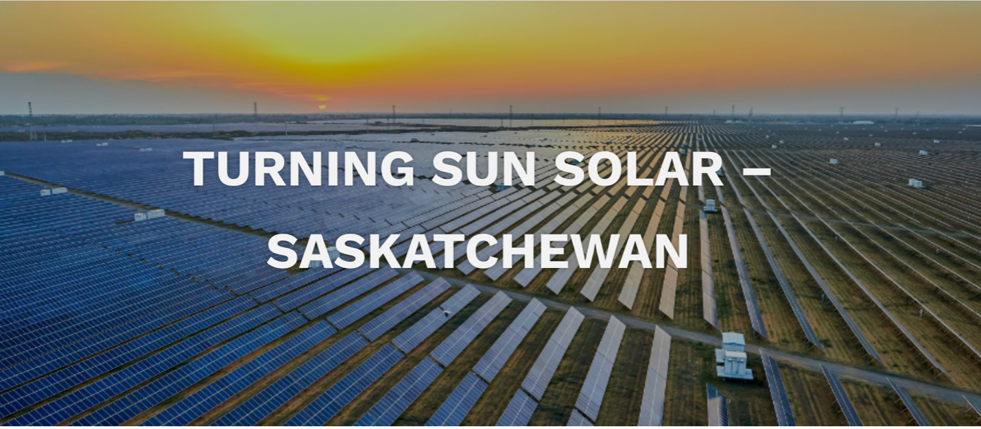 Graphic of solar panels