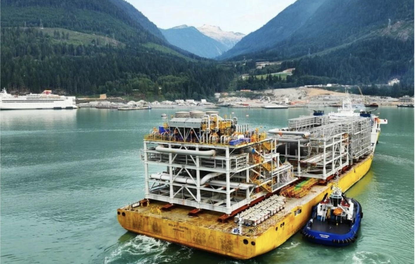 Photo: Woodfibre LNG module