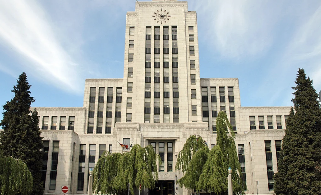 Photo; Vancouver C ity Hall