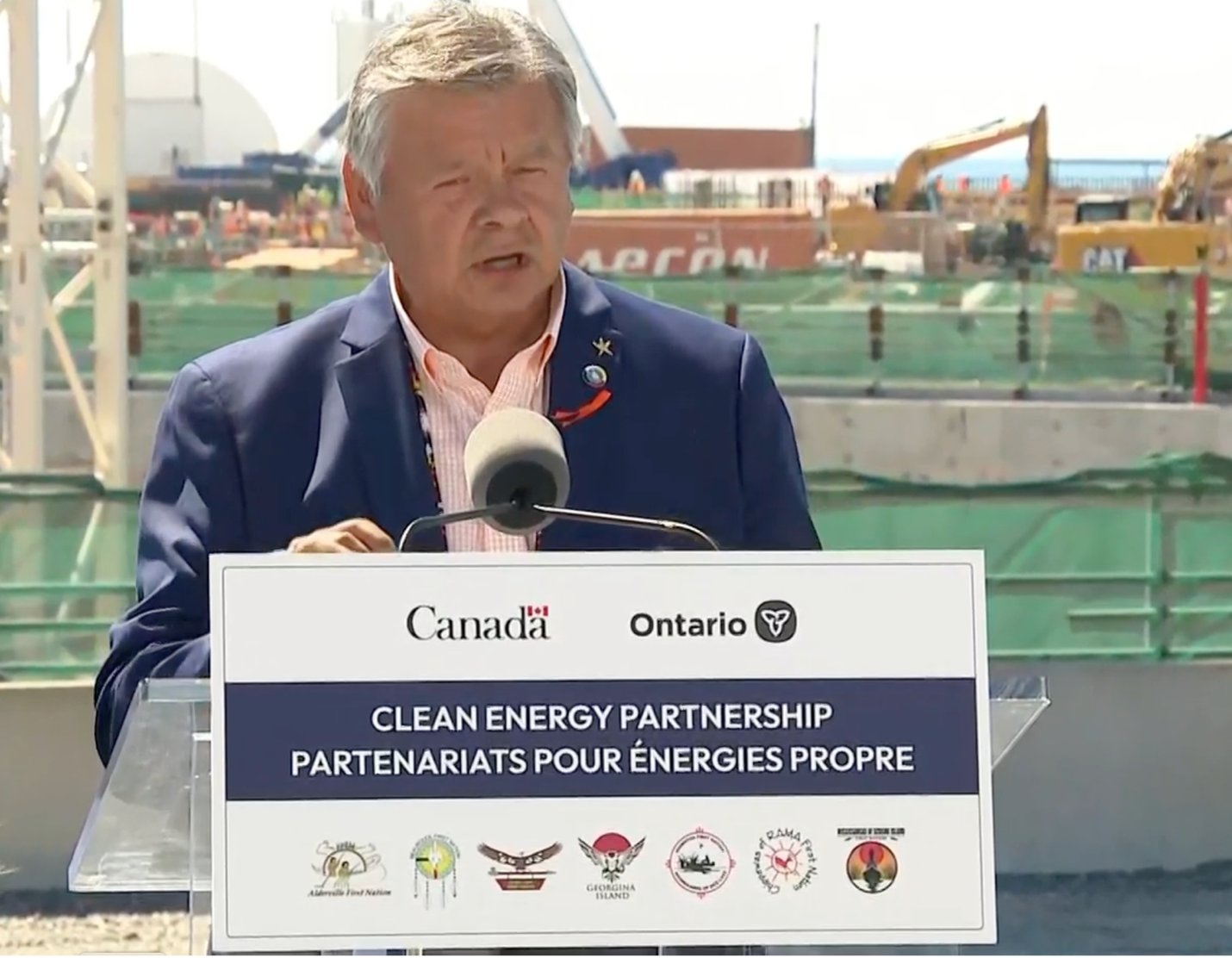 Photo: Ontario announces nuclear partnership with seven first nations