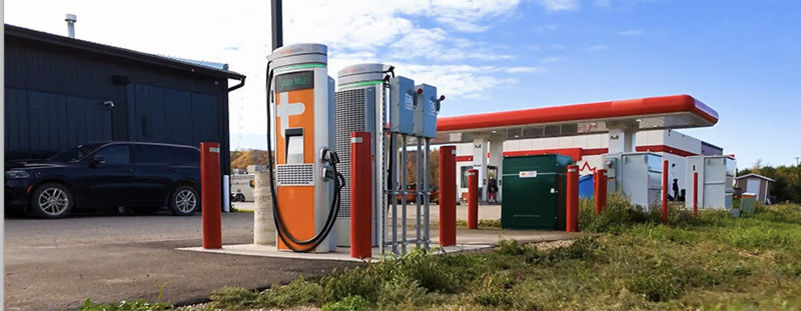 Photo: Black Bear EV station